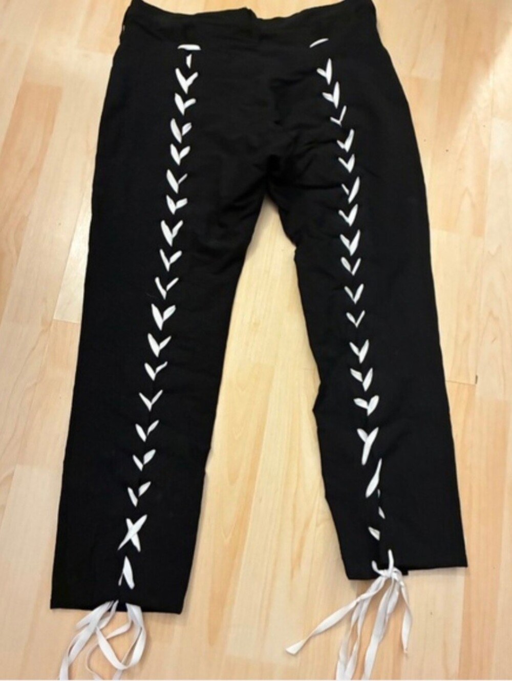 Yohji Yamamoto Japan Rare Corset Lace Linen Pants Size 3